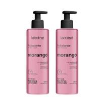 Hidratante Labotrat 190Ml Morango - Kit Com 2Un