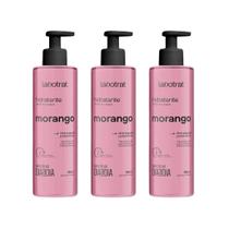 Hidratante Labotrat 190Ml Morango - Kit Com 3Un