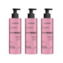 Hidratante Labotrat 190Ml Morango - Kit Com 3Un