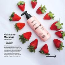 Hidratante morango rosto e corpo 190ml labotrat