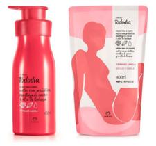 Hidratante Natura Corporal Tododia 400ml + Refil 400ml