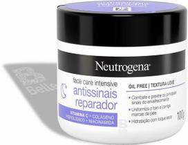 Hidratante Neutrogena Face Care Intensive Antissinais Noite Reparador - 100g
