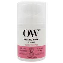 Hidratante Organic Works Daily Bliss com lavanda 50mL