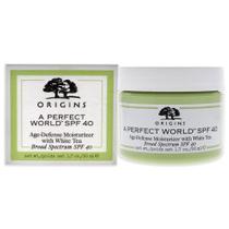 Hidratante Origins A Perfect World SPF 40 50mL com chá branco