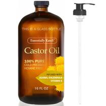Hidratante para a Pele Essentially KateS Óleo de Rícino 473ml Hidratante para a Pele Essentially KateS Óleo de Rícino 473ml