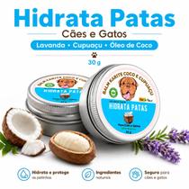 Hidratante Patas Cães Gatos Manteiga Cupuaçu e Lavanda 50g Ressecamento Hidratante Patas Cães Gatos Manteiga Cupuaçu e Lavanda 50g Ressecamento