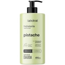 Hidratante Prebiotico Labotrat Pistache Rosto Corpo Elasticidade Firmeza Rapida Absorcao 490ml