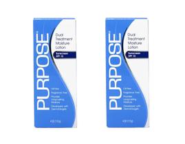 Hidratante PURPOSE Dual Treatment SPF 10 120 mL (pacote com 2) Hidratante PURPOSE Dual Treatment SPF 10 120 mL (pacote com 2)