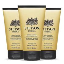 Hidratante Stetson Face & Beard 150ml para homens, pacote com 3 Hidratante Stetson Face & Beard 150ml para homens, pacote com 3