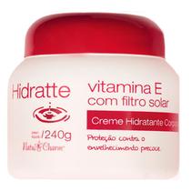 Hidratante Vitamina E e Filtro Solar Hidratte