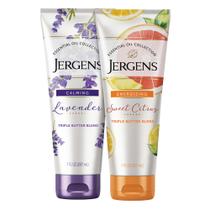 Hidratantes de manteiga corporal Jergens 200mL 2PK Energizing Citrus