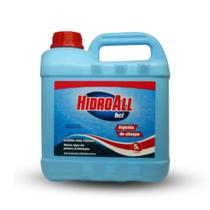 HidroAll HCL Algicida Choque 5 Litros Eliminação Rápida de Algas para Piscinas HidroAll HCL Algicida Choque 5 Litros Eliminação Rápida de Algas para Piscinas