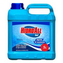 Hidroall hcl algicida manutencao 5l