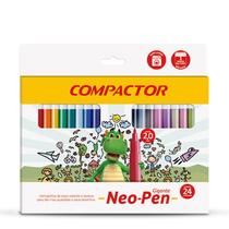 Hidrocor Compactor neo pen gigante 2.0mm com 24 cores