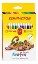 Hidrocor Neo Pen Com 12 Cores Compactor