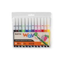 Hidrocor Wave Ponta Grossa Com 12 Cores Summit