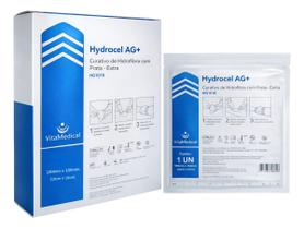 Hidrofibra com Prata Extra 10x10cm cx com 10 und Vitamedical
