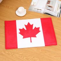 Hidrofílico anti-derrapante tapete bandeira nacional 50*80cm Canadá