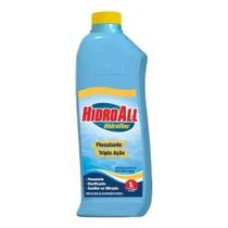 Hidrofloc Clarificante 1L Tripla Ação: Água de Piscina Cristalina Sem Alterar pH