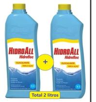 Hidrofloc hidroall hcl kit 2 peças