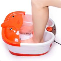 Hidromassageador de Pés Elétrico Lorben com Infravermelho Bolhas Aquecimento Automático Spa dos Pés