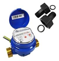 Hidrometer Unijato Dn20 Qn1,5 Com Conexões De Pp