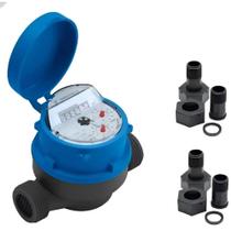 Hidrômetro Medidor De Água Unijato 3/4 Qn 2,5 115mm 20bar
