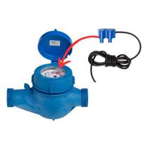 Hidrômetro Plástico Multijato 10L/Pulso DN40 1.1/2 Polegadas - Hidroconta