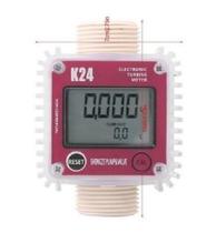 Hidrômetro Residencial Digital - Medidor De Fluxo Dê Água( VERMELHO VERTICAL) - K24