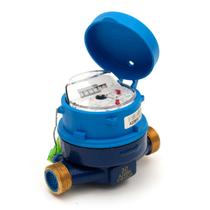 Hidrômetro Unijato com Carcaça em Liga Metálica Saída 1/2" e Rosca 3/4" STRAHL