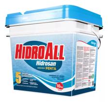 Hidrosan hidroall penta 10kg p/ mantenção piscina