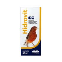 Hidrovit 50 ml suplemento aves outros - Vetnil