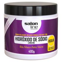 Hidróxido de Sódio Lanolina Regular Salon Line 400gr - Hidroxido