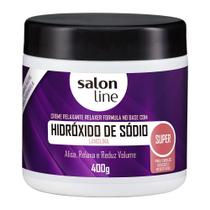Hidróxido de Sódio Lanolina Super Salon Line 400gr - Hidroxido