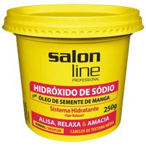 Hidróxido de Sódio Salon Line Óleo Semente de Manga 250g - Hidroxido