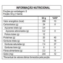 High Protein Bar 8Un De 63G (20G Proteina) - Monster