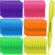 Highlighter Thenshop, 240 unidades, pacote a granel, cores variadas Highlighter Thenshop, 240 unidades, pacote a granel, cores variadas