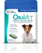 Higiene bucal Dental Chews Oravet para cães pequenos 4,5-11 kg