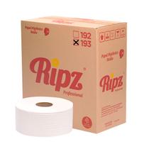 Higiênico Rolão Ripz 300m com 8 Rolos 18G Higiênico Rolão Ripz 300m com 8 Rolos 18G
