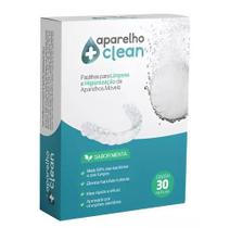 Higienizador Aparelho Móvel E Protese clean 30un Orthomundi Higienizador Aparelho Móvel E Protese clean 30un Orthomundi
