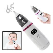 Higienizador Aspirador Nasal Elétrico Usb Para Bebê