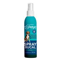 Higienizador Bucal Petyc 120ml Linha Premium Anti Tártaro Cães Gatos Rotina Cuidados Proteção Eficaz