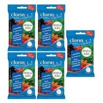 Higienizador de Alimentos Orgânicos Clorin Salad 100 Pastilhas com NF