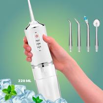 Higienizador Dental Bivolt Com Jato Potente E 4 Bicos Diferentes