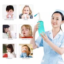 Higienizador Ducha Nasal Lavador Lavagem 300ml
