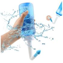 Higienizador Lavagem Nasal Ducha Garrafa 300 ml E 2 Bicos