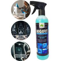 Higienizador sanitizante higifit ecológico pronto uso aplicador pulverizador 500ml