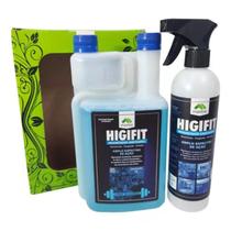 Higifit Sanitizante Higienizador 1L Com Refil Kit Maxbio