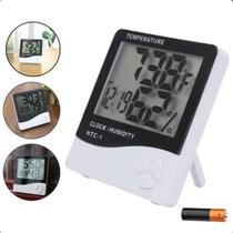 Higrômetro Digital Para Temperatura e Umidade Completa