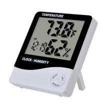 Higrômetro Digital Sensor De Temperatura Externo E Interno